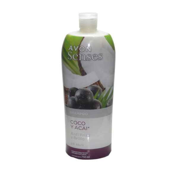 Shampoo Avon Senses Coco y Acai Shampoo Avon Senses Coco y Acai
